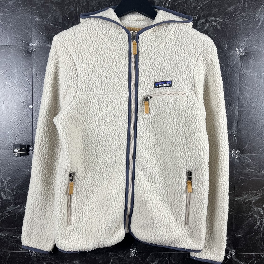 Patagonia Women's Retro Pile Fleece Hoody Jacket Small